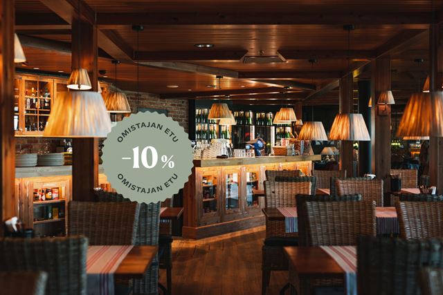 Ravintolat -10 %