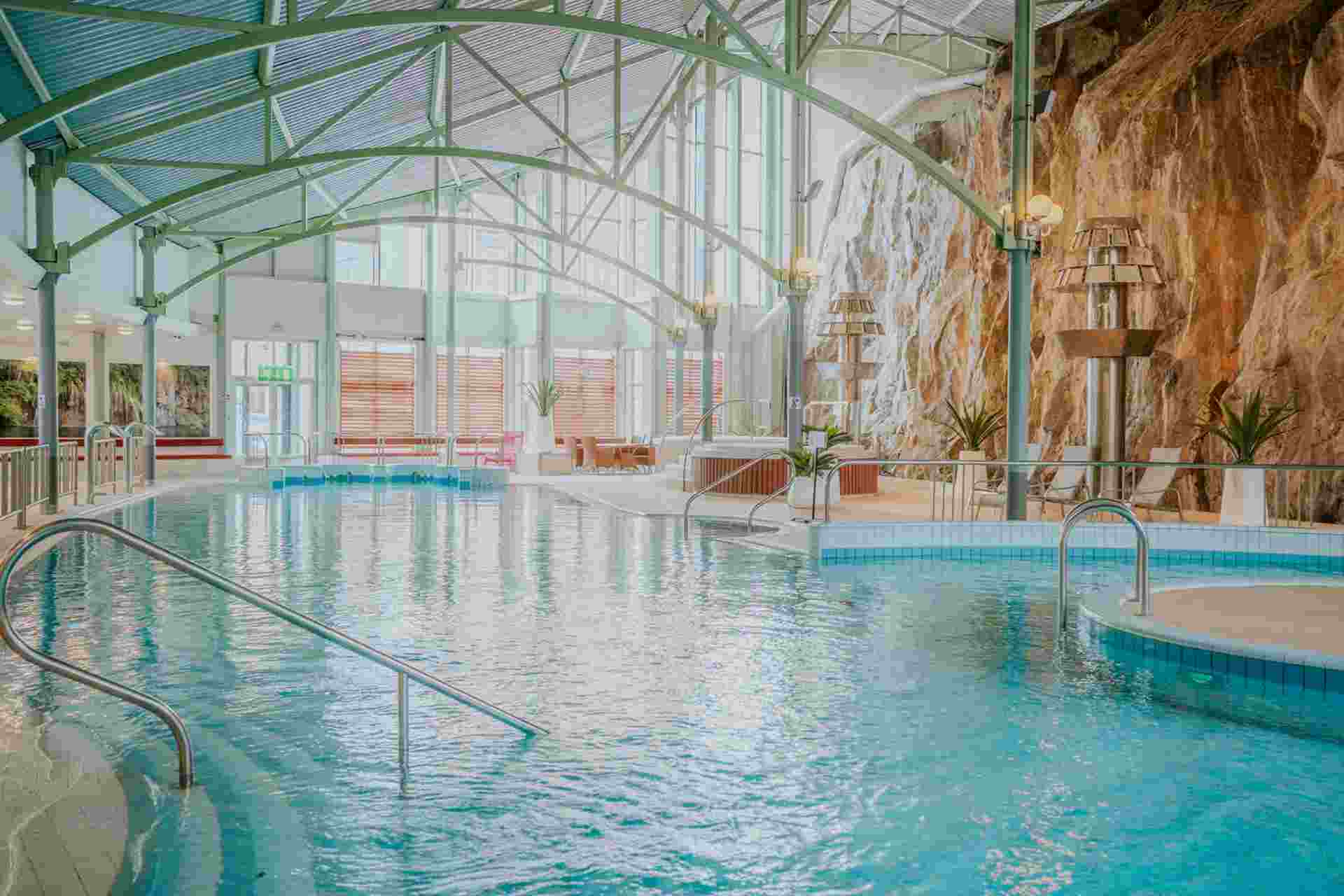 Pool area and day spa