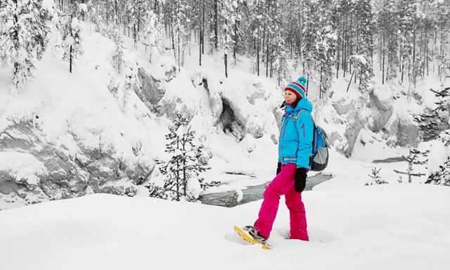 Snowshoeing trip to Oulanka National Park